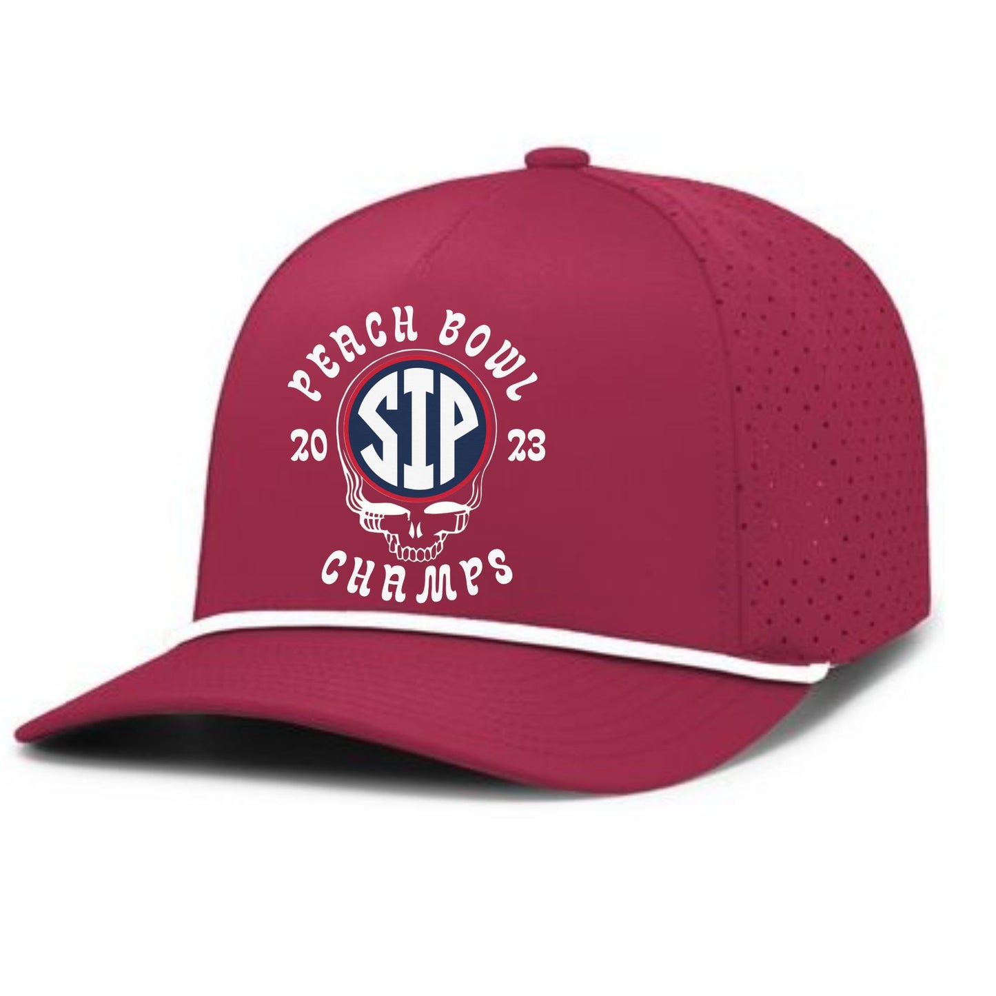 Grateful Reb Peach Bowl Champ Weekender  Rope Snapback