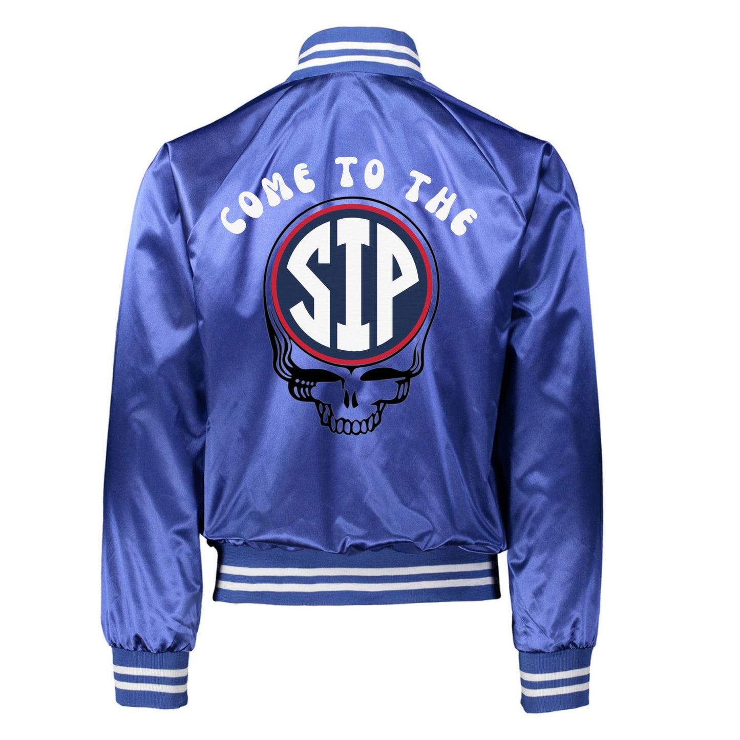 Come To The Sip Grateful Rebs Throwback Tailgater Jacket