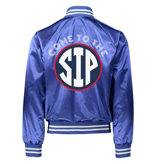 Classic Come To The Sip Grateful Rebs Throwback Tailgater Jacket