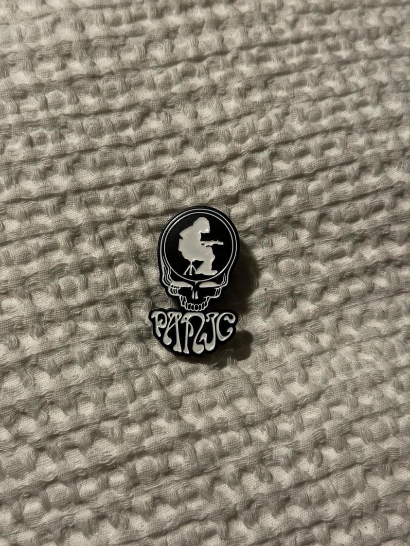 WSP Grateful Panic Hat Pin