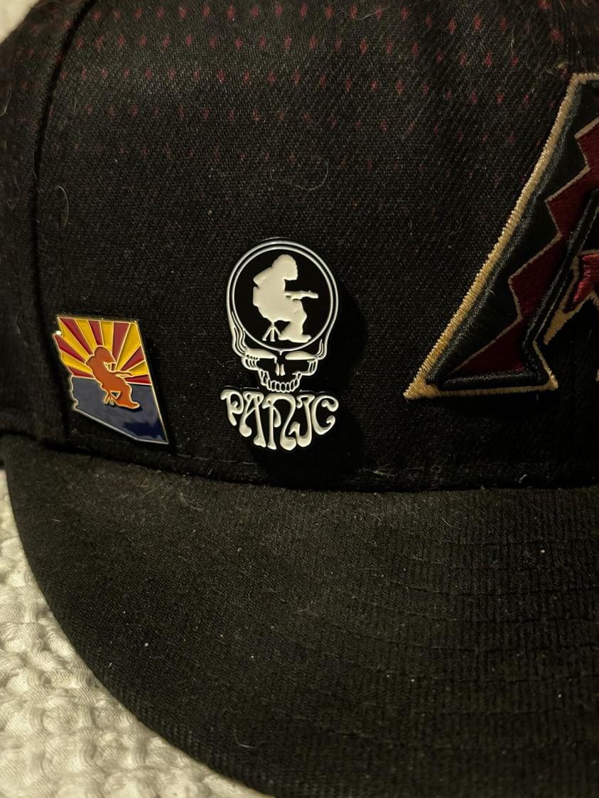 WSP Grateful Panic Hat Pin