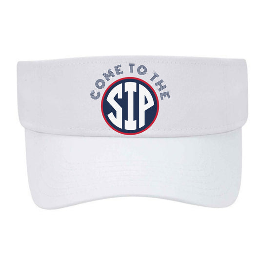 Classic Come To The Sip adjustable visor