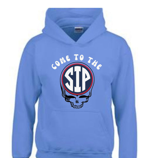 Youth Grateful Reb Come To The Sip Tailgate Hoodie